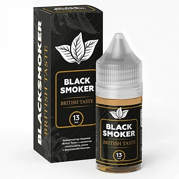 Ароматизатор Black Smoker "BRITISH Taste" 13мл (на 30мл)